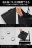 Fluto Strong Bags with Zipper Disposable Sanitary Box Deodorizing Garbage 30 Count Odor-Proof Holes, Bags, Bags, Large, Black,