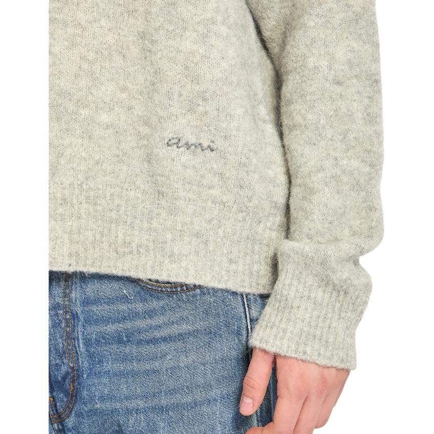 AMIPARIS Ribbed Crew-neck Sweater HKS824KN0021050
