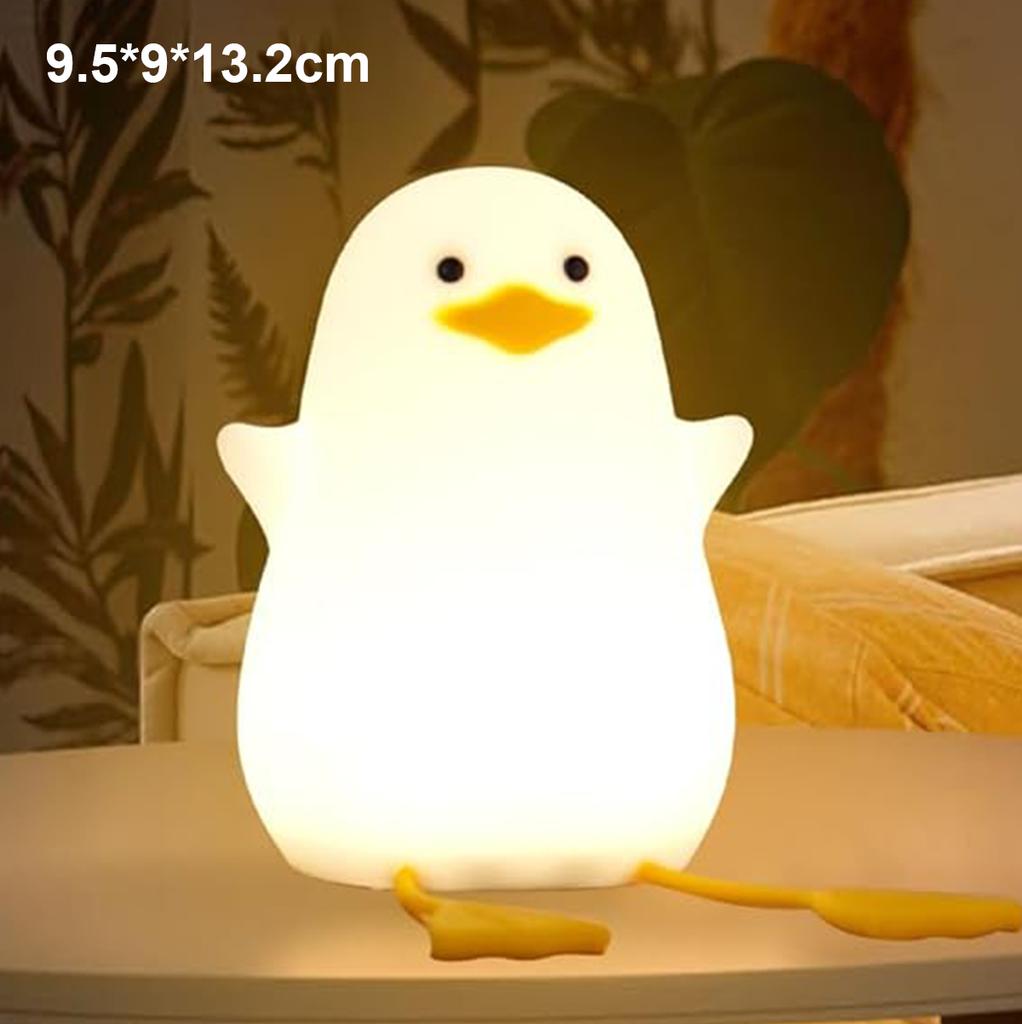 Silicone Night Light Silicone-lamp Gift Usb Rechargeable Led Touch Sensor Christmas Lights Room Decor Gifts Small-nightlight