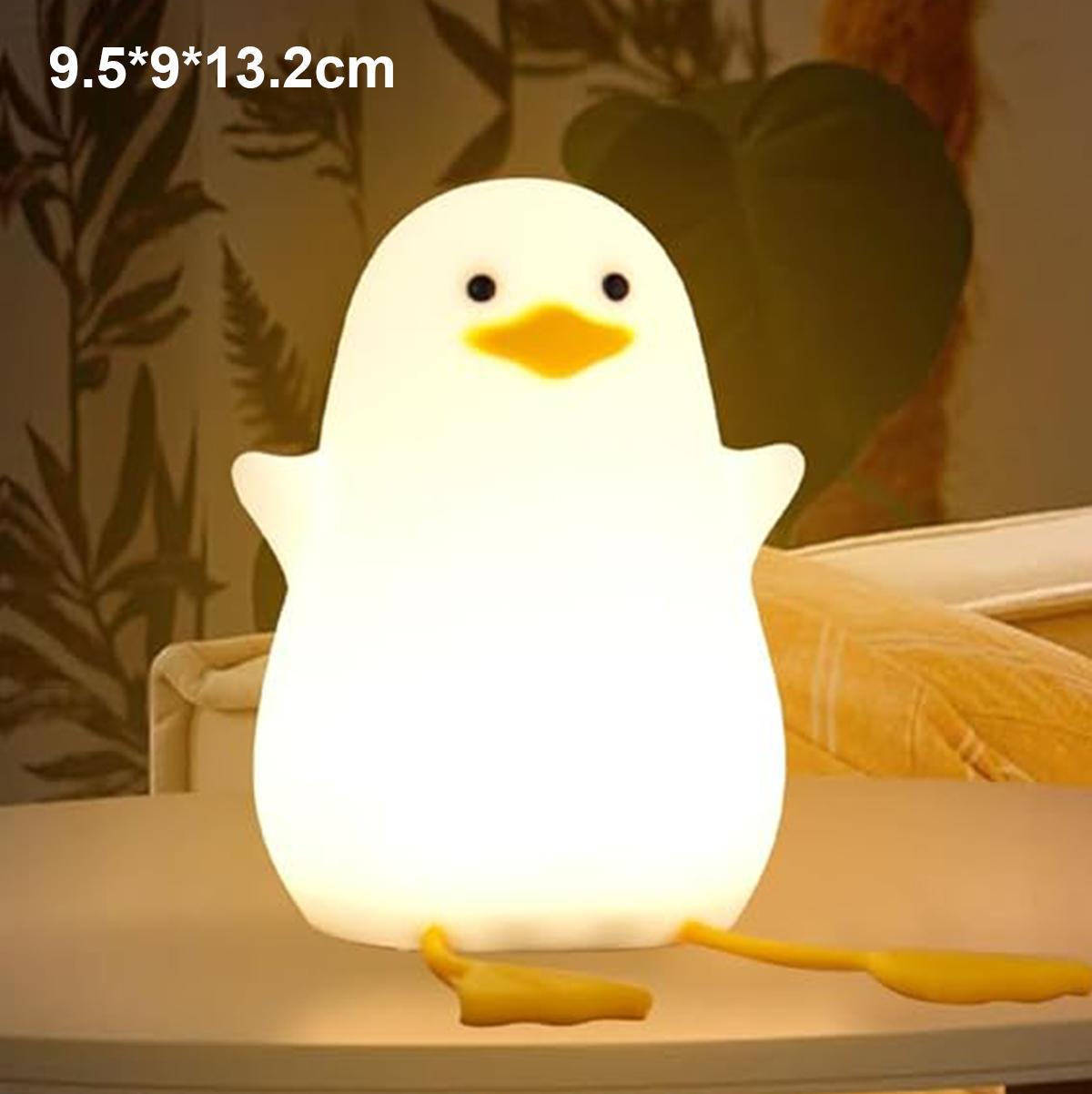 

Силиконовый ночник Силиконовая лампа Подарок USB Перезаряжаемый Светодиодный Сенсорный Рождественские огни Декор для комнаты Подарки Маленький ночник теплый белый