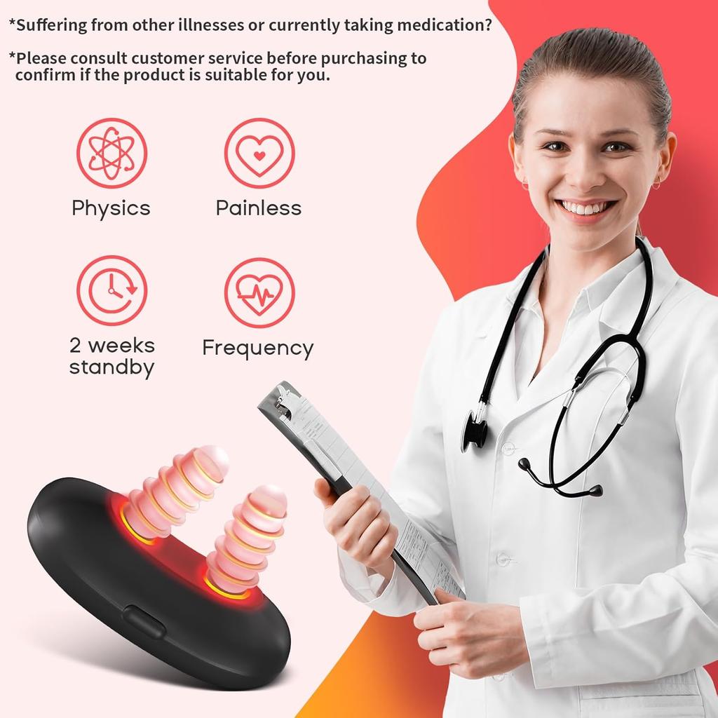 RespiRelief Rotlicht-Nasentherapiegerät, Respi-Relief Rotlicht-Nasentherapie-Instrument, Rotlicht-Nasentherapie für die Nase, Nasenberuhigungsgerät