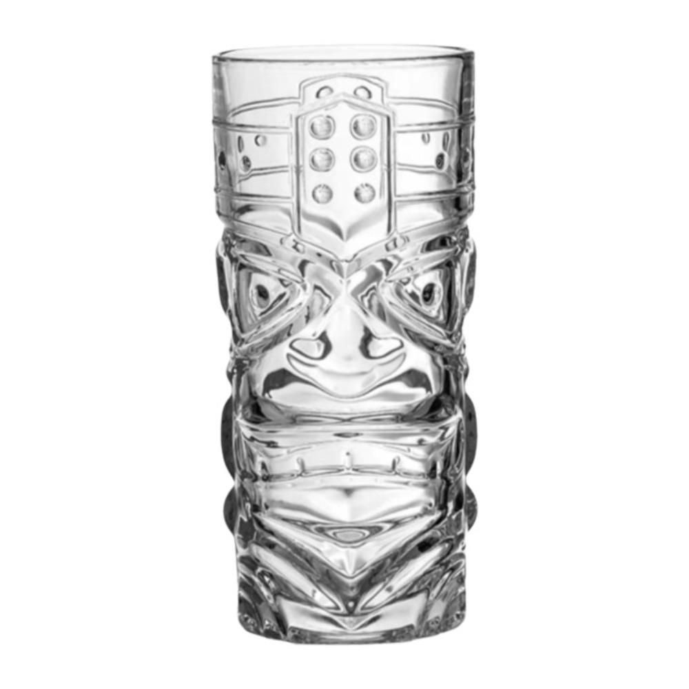 Vintage Mask Glass Cup Transparent Whiskey Cup Multi-functional Tiki Glasses  Restaurant Glass