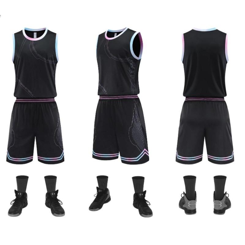 Latest Basketball Suit Adult Childrens Basketball Training Vest Breathable Competition Team