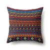 Ethnic Style Colorful Boho Polyester Pillowcase Car Decoration Home Printed Waist Pillowcase