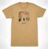 Sigur Rós Boy Minimal Post Rock T-Shirt, Erdtön Abstraktes Symbol (Unisex S-XXL, Organische Textur, Dezenter Print)