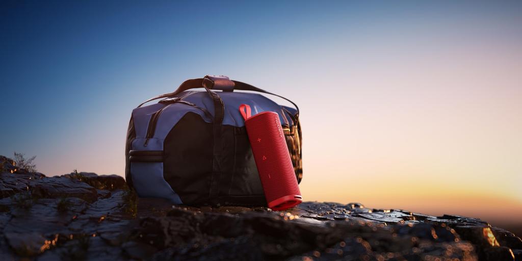 Xiaomi Sound Outdoor Bluetooth Wireless IP67 Dustproof and Fully Stereo Bluetooth Red Speaker, Speaker, 30W, Waterproof, Wireless, Sound, 5.4