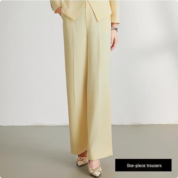 Aishangchen Romantic Heiress Purple Two-Piece Suit - Early Autumn Korean Style