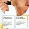 Dark Skin Concealer Moisturizing Face Waterproof and Sweat-proof Daily Soft Focus Makeup Concealer 80g