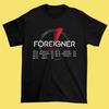 NEW Foreigner Tour 2025 Black Cotton All Size S-5XL Gift For Fans T-Shirt HRL330