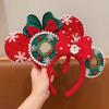 Cute bow headband Christmas women's sweet hair headband hair clip holiday party hair tie headband decoration 2026