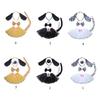 Dog Costume Accessory Set Ear Headband,Bow,Nose,Tutu,Tail Halloween Cosplay Prop