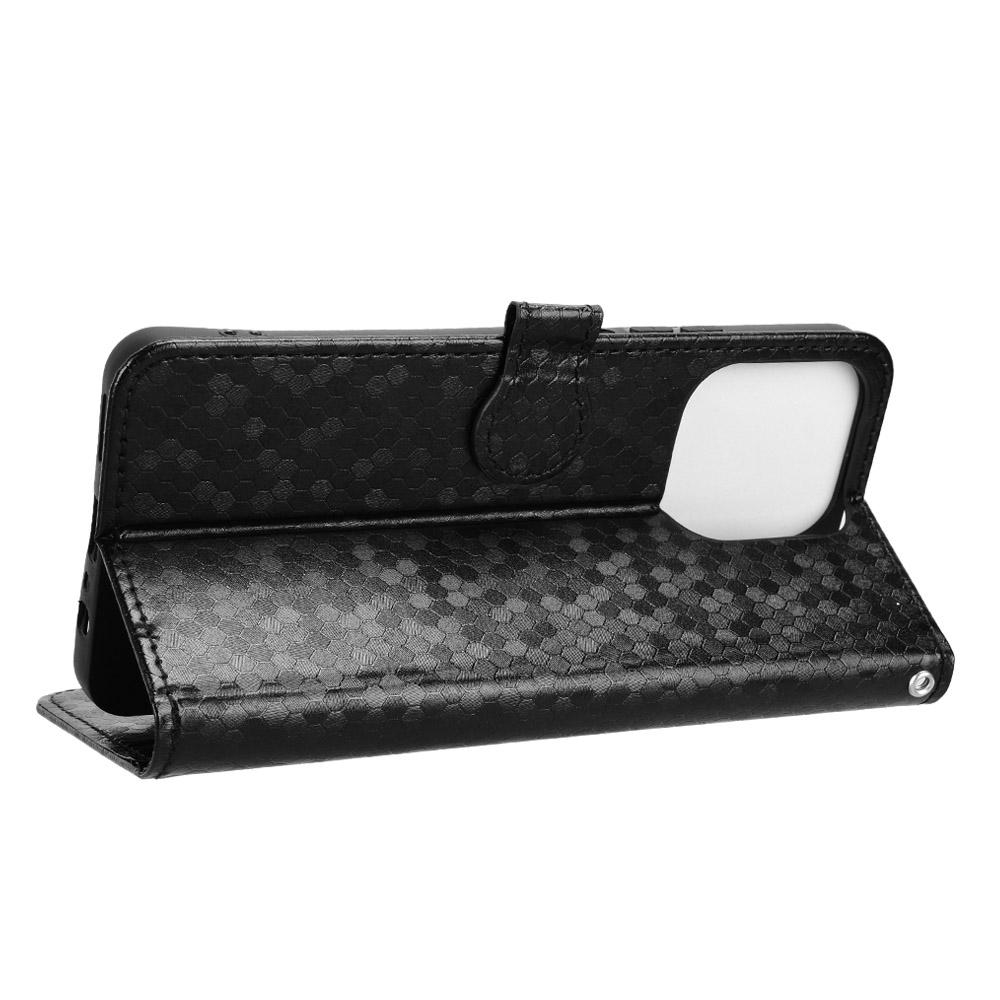 Wallet Case For Realme Narzo 80 Lite 4G/C71 4G (India)/Note 70T 4G Dot Pattern Imprint PU Leather Phone Cover with Wrist Strap