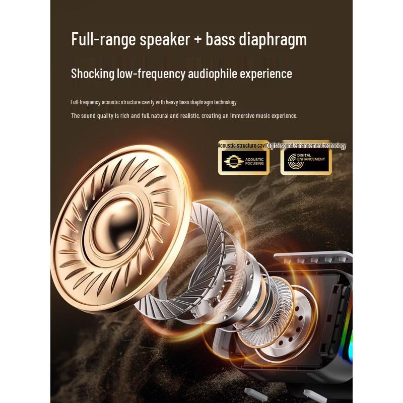 Newmine BT532 Portable Outdoor Bluetooth Speaker CN Plug (adapter Included)