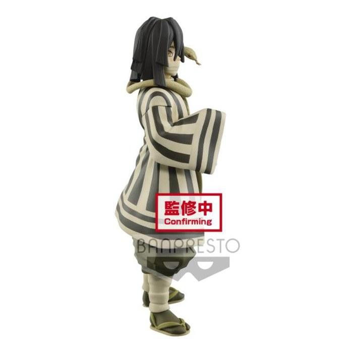 Banpresto Demon Slayer Figure Kizuna Decoration Kataro 6th Form Obanai Iguro Sepia Ver. Black One Size
