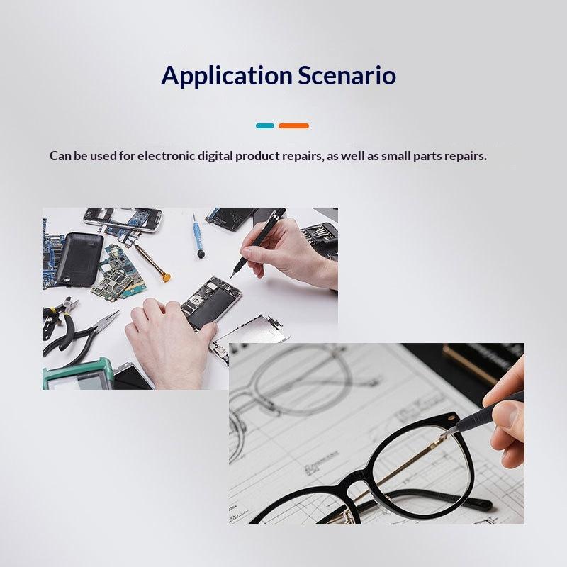 13 In 1 Precision Screwdriver Pen Set Portable Hidden Storage Multi-Function Repair Tool For Phone Computer Glasses Furniture