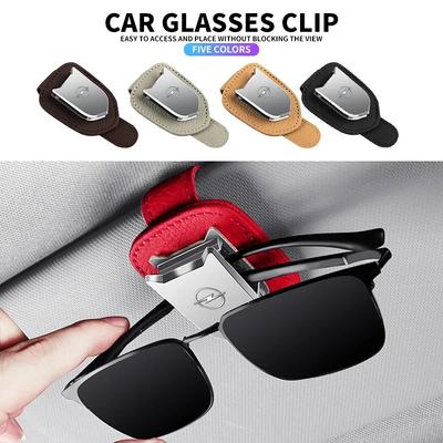 AAADN1 Car Sunglasses Holder Glasses Ticket Card Storage Clip For Astra H G J Insignia Mokka Zafira Corsa Vectra C D Antara Combo