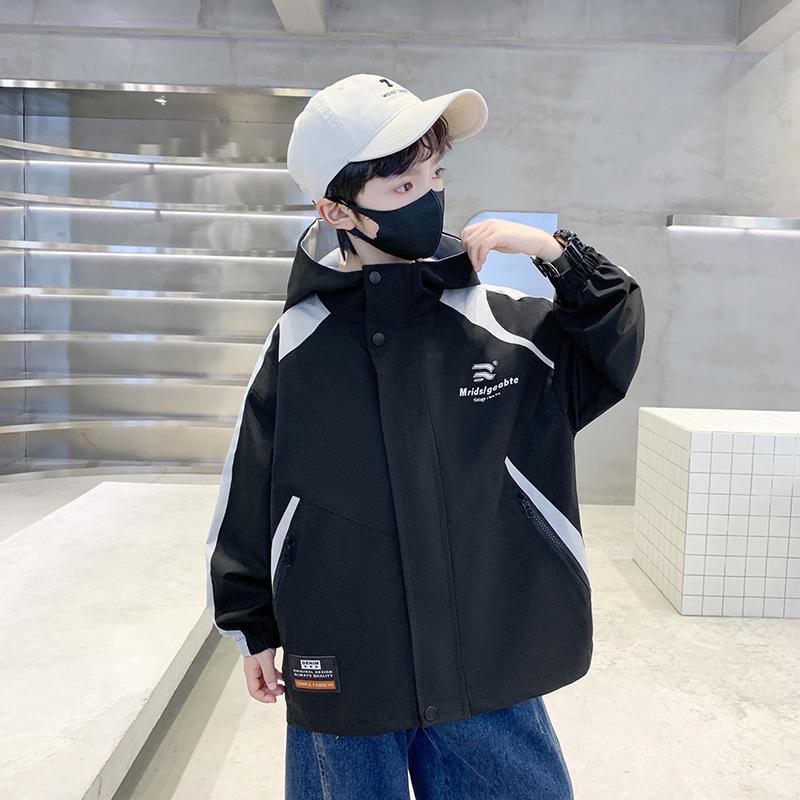 2025 Neue Jungen Winddichte Kapuzenjacke - Frühling/Herbst Stil