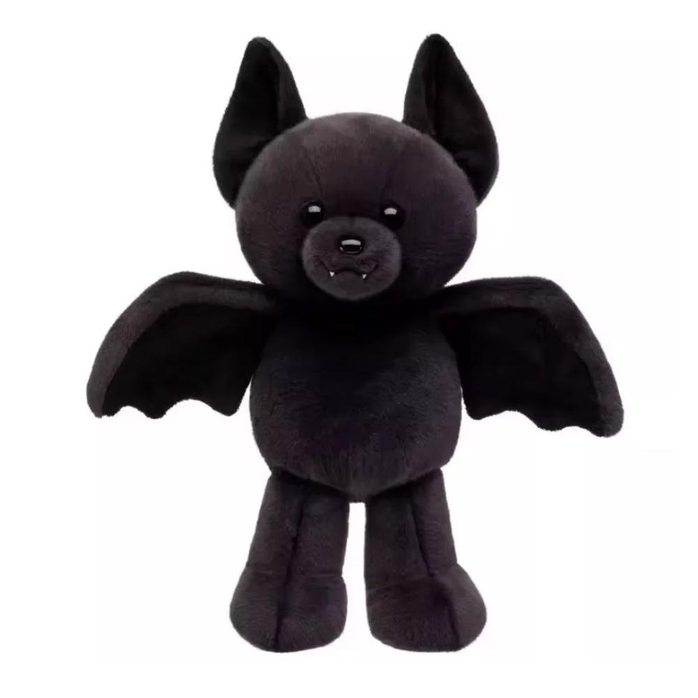 

40 см Плюшева іграшка Build-a-Bear Скелет Кажан Осборн Офіційна Колекційна Плюшева Тварина Рок-Зірки З Металевими Шипами Хеллоуїнський Подарунок Bat
