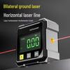Digital Magnetic Inclinometer with 360° Laser Level