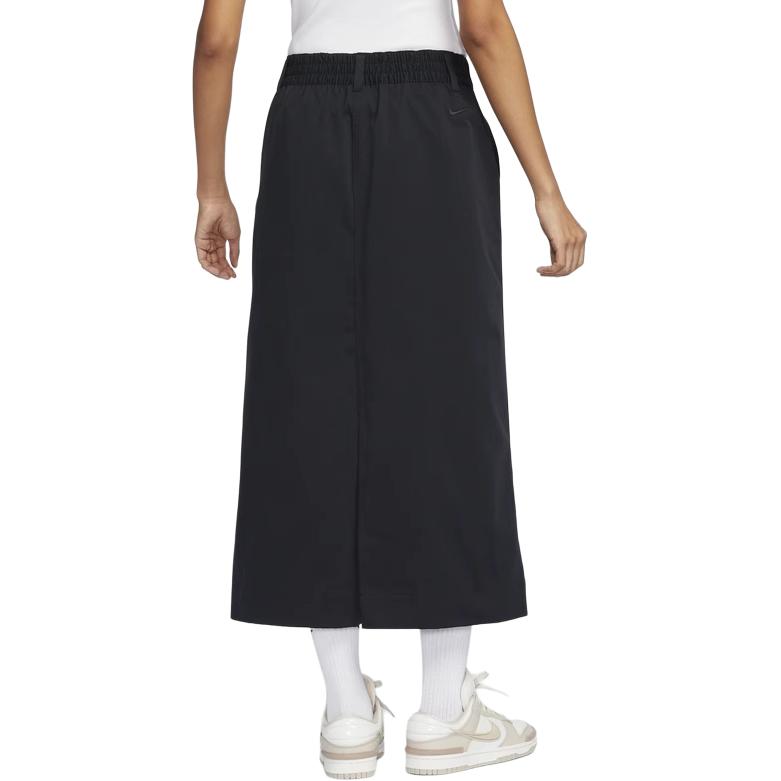 New Nike Casual Long Skirts Women's Black HQ8023-010