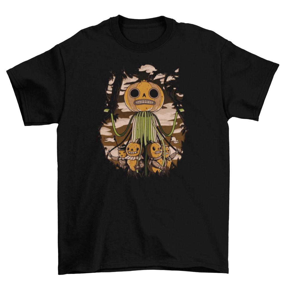 Pottsfield T-Shirt Unisex Cotton Adult Funny Pumpkin People Halloween Sizes New Unisex T-Shirt XL