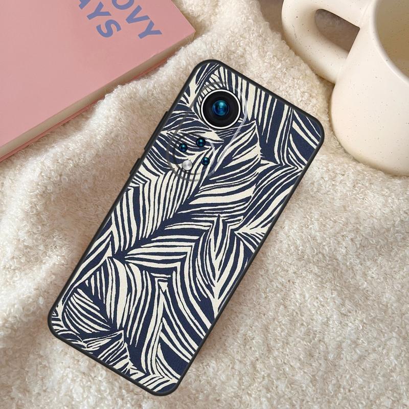 Tropische Grüne Pflanzenblatt Hülle Für Honor X9c X8a X8b X9b X9a X8 X9 50 70 90 Lite Honor 200 Lite Magic 5 6 7 Pro Hülle