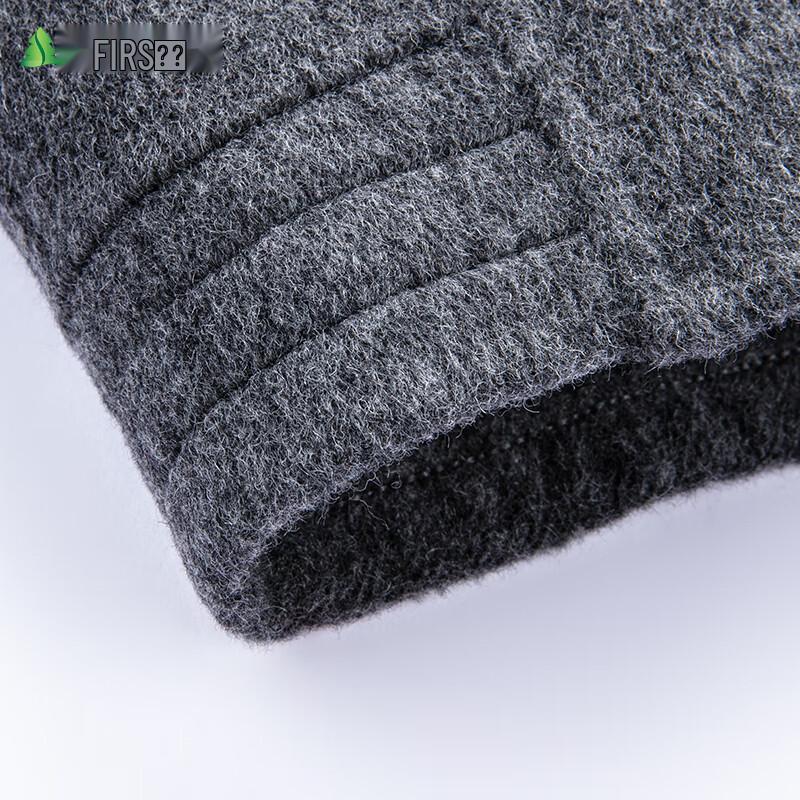 Shanshan Men's Sheep Wool Double-Faced Lapel Jacket