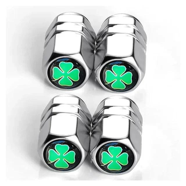 

4PCS Copper Car Wheel Tire Valve Caps Tyre Rim Stem Covers Car Dustproof Tire Cap For Cars Motorcycles Trucks Bikes