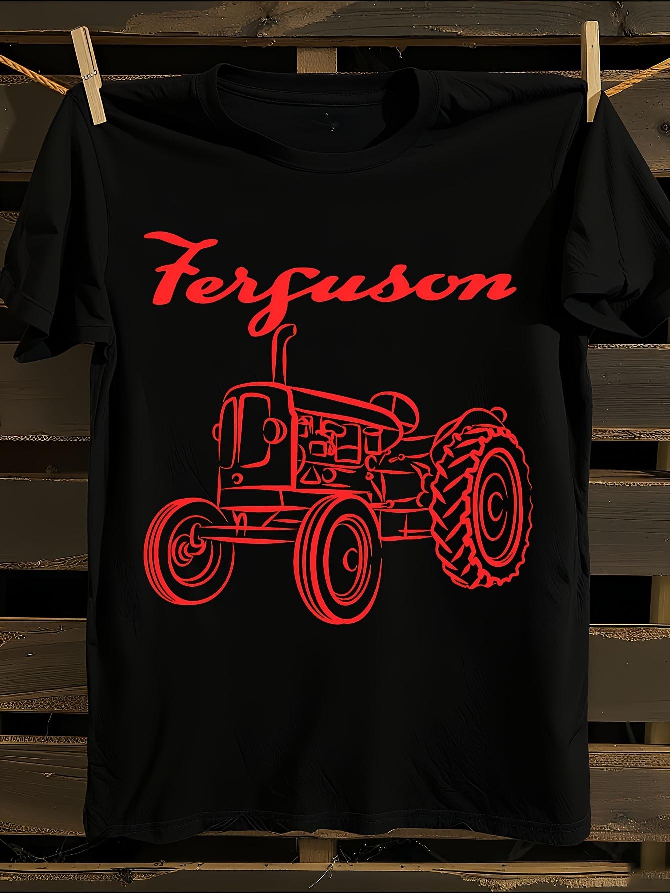 Massey Ferguson Vintage Tractor Graphic T-shirt L