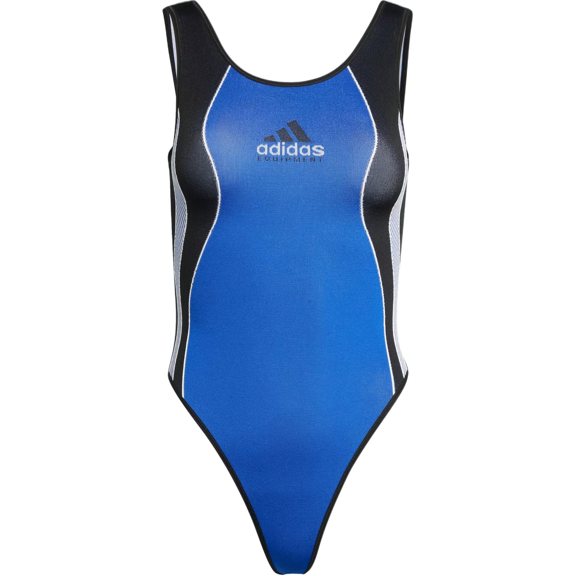

Adidas Originals Equipment Series Logo Letter Round Neck Sleeveless Bodysuit Women bodysuit Equipment-Blue JN6503 S
