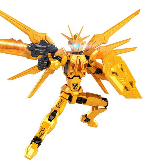 Movable Joints Robot Action Figure with Accessories Magnetic 3D Printed