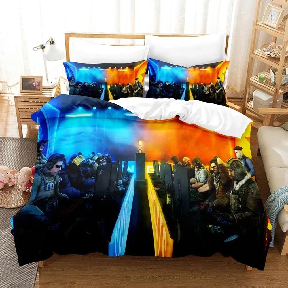 Shooting Game Csgo Bedding Set Duvet Cover Bedroom Comforter Covers Single Twin King Size Quilt Cover Home Textile