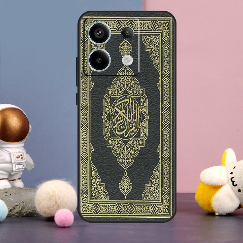 Holy Quran Arabic Case For Xiaomi Redmi Note 14 13 9 10 11 12 15 Pro Plus Redmi 15 15C 14C 10C 12C 13C Cover