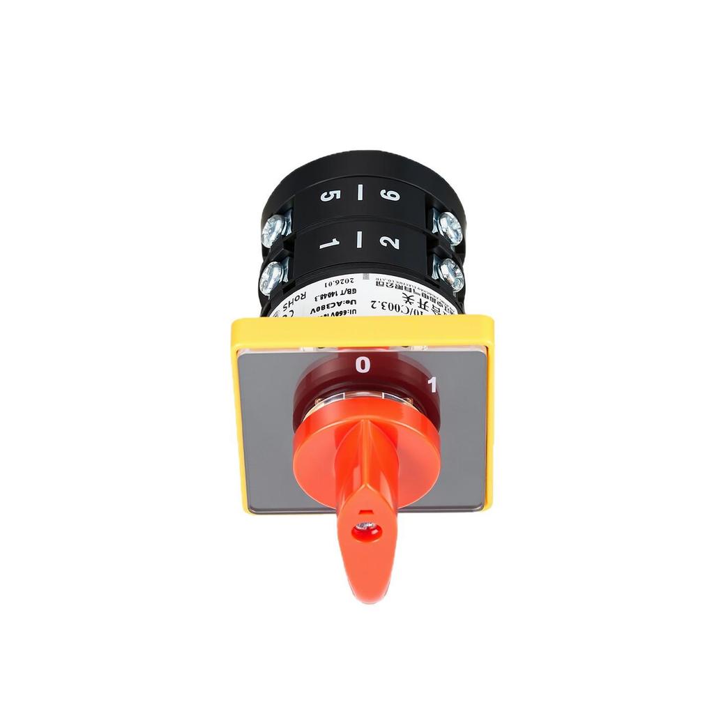 Zhuochao HZ5B-10/C003.2 Universal 0-1 Two-Speed Rotary Switch
