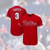 Philadelphia Phillies Embroidered Baseball Uniform For Wholesale Imported Bamboo Fiber Fabric Available In Multiple Colors And Sizes