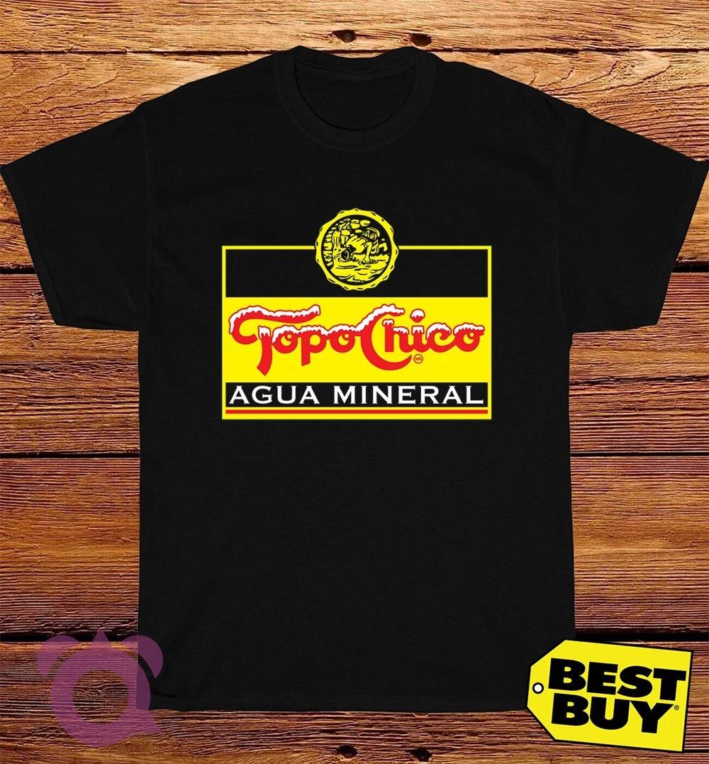 New Topo Chico Logo Men s Funny T-Shirt Size S to 5XL L