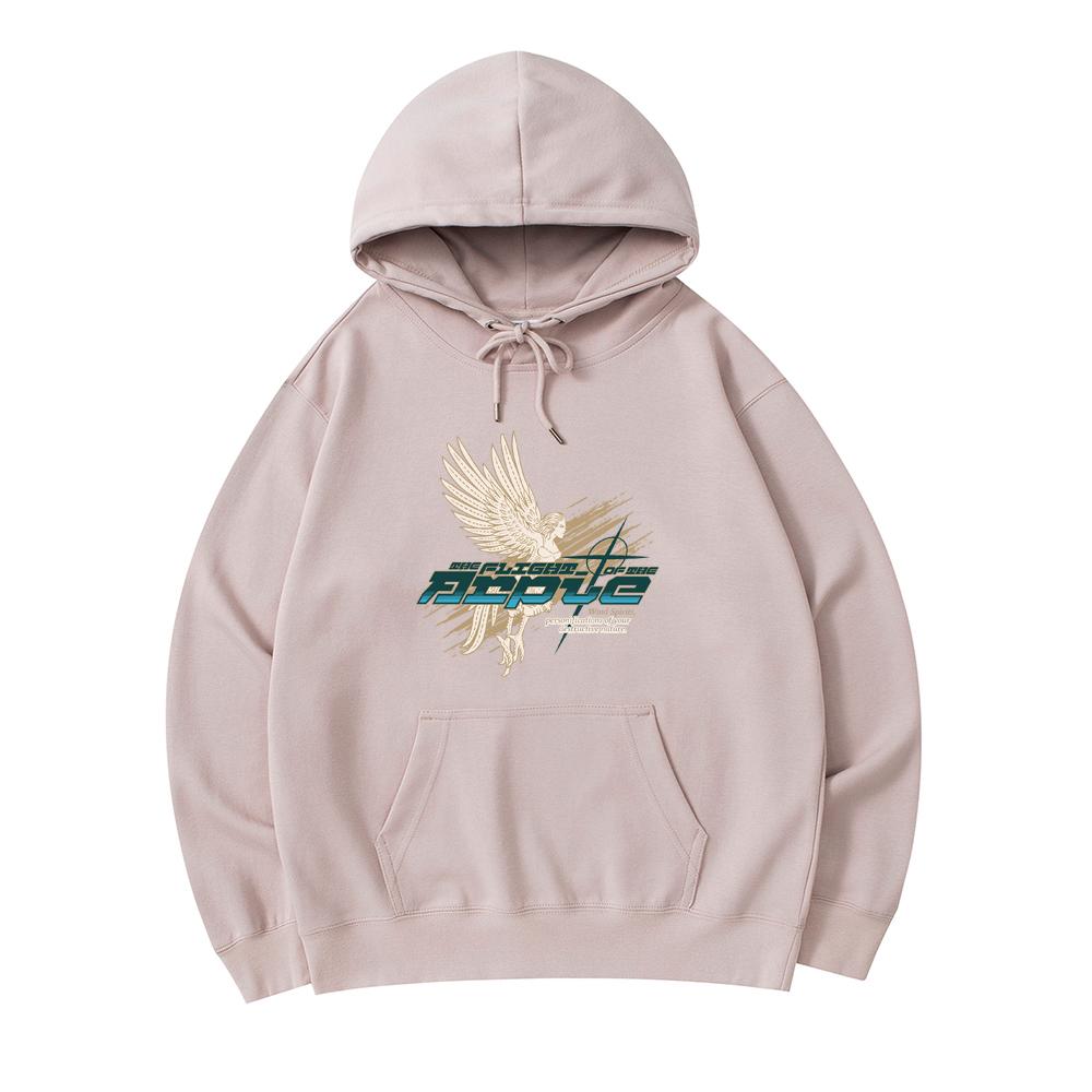 

300 GSM Men s Cotton Hoodies The Flight of the Arpie Angel Wings Print Premium Cotton Sweatshirt XS армия зеленый