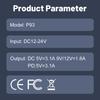 P93 9-in-1 USB Autoladegerät für iPhone-Buchse PD Autotelefonladegerät für Samsung Huawei Xiaomi
