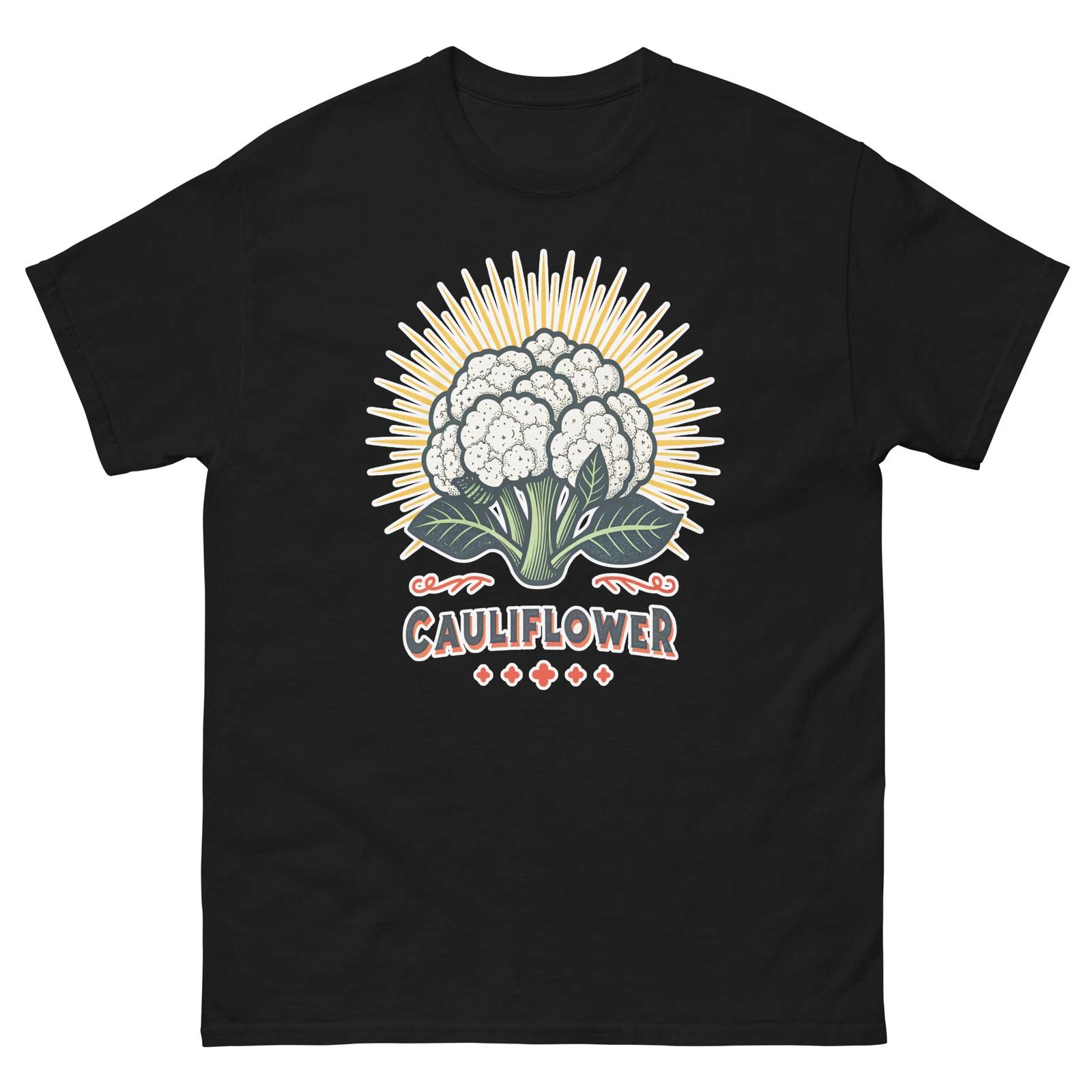 Cauliflower Fruits Vegetables Fresh Food Groceries T-Shirt 2XL