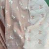 Embroidered Bow Fabric Jacquard Bowknot Pattern Cloth Fall Winter Fabric for DIY Ancient Style Hanfu Cheongsam Dress