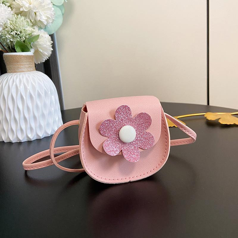 Cute Floral Design Toddler Shoulder Bag Stylish Accessory For Girls And Boys