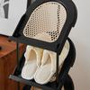 Multi Layer Slanted Insert Design Footwear Rack Easy Access Organized Placement Solution Vertical Shoe Rack