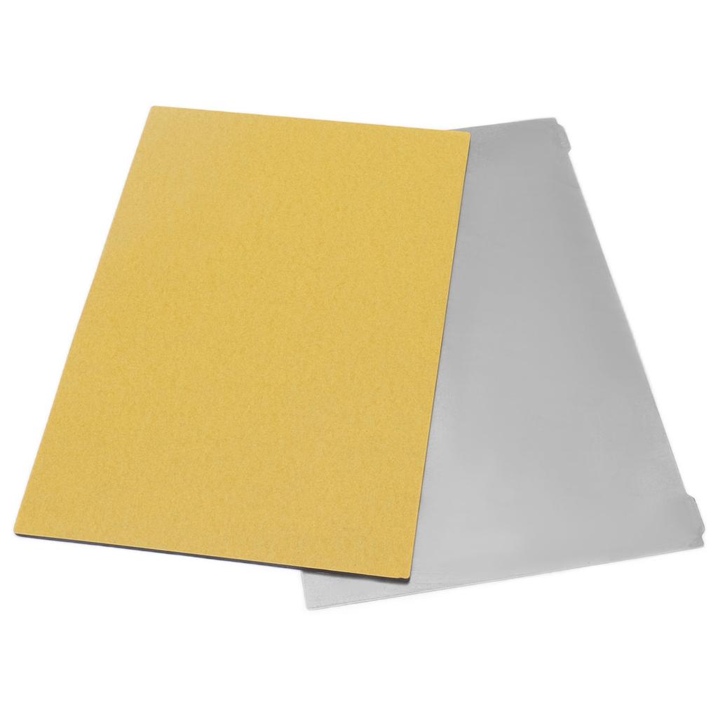 Spring Steel Plate Magnetic Flexible Resilient Steel Film with B Side Sticker for 3D Printer