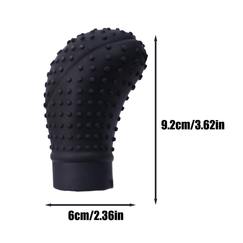 Araba Vites Kapağı Silikon Vites Kolu Kılıfı Kaymaz Tutma Sapı Koruyucu Kılıflar Araba Terleme Önleyici Vites Kolu Kılıfı Tozluk