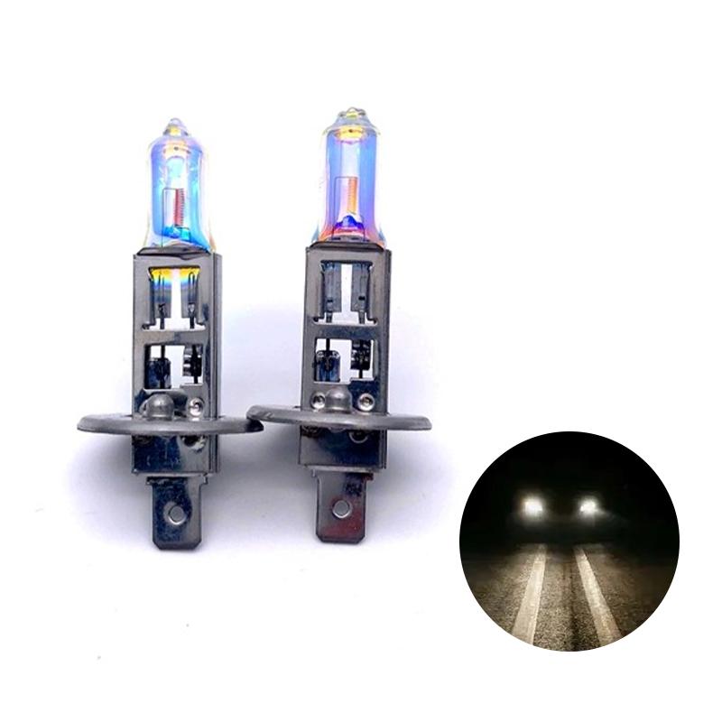 12V H1 Xenon Quartz Halogen Bulb Bulbs 55W All Weather Hid Fog Light Headlamps Bright Car Light Bulbs 7