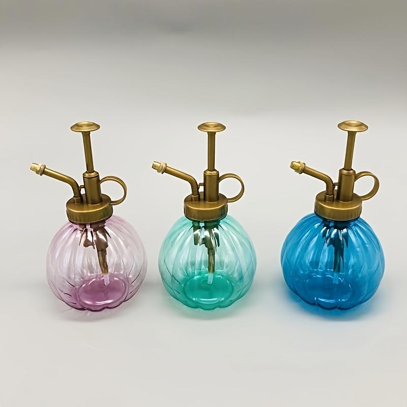 1PC Household Plastic Flower Watering Spray Bottle Pressure Succulent Plant Watering Kettle Small Retro Pumpkin Flower Watering Sprayer Watering Can