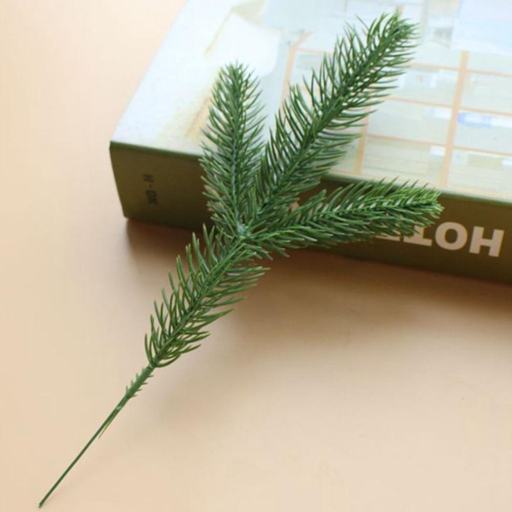 Evergreen Plants Artificial Pine Needles Home Decor Christmas Decorations Wreath Accessories
