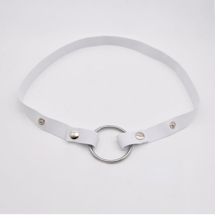 Male Chastity Cage Anti-off Device Elastic Band Auxiliary Belt Only Adjustable Ring Underwear Rope Les Scrotum Rings Sex Toys