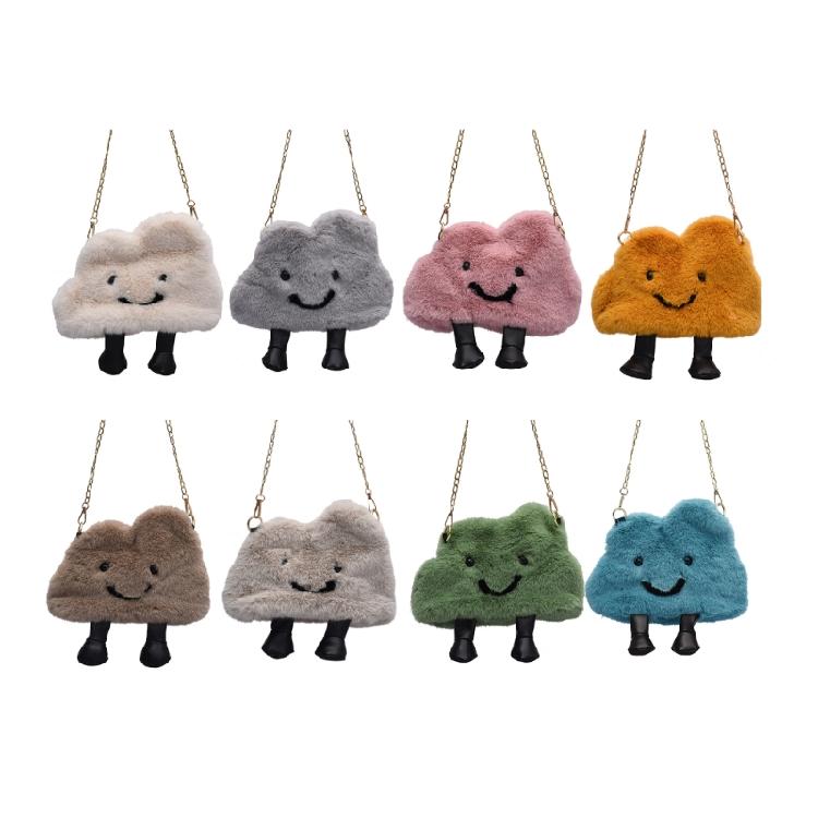 Fashionable Cloud Shaped Handbag Crossbody Bags Must Have Shoulder Bag for Girls