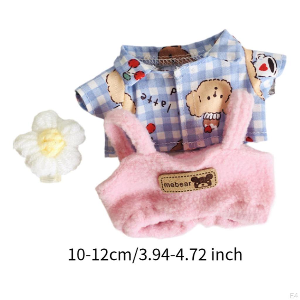 Clothes for Plush Dolls, Cartoon Costumes, Accessories Photo Props, Dress Up